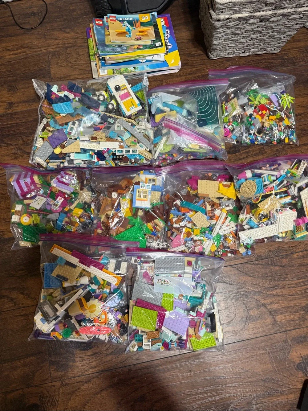 LEGO Friends & Creator Assorted Sets - Blue, Pink, Yellow, Green